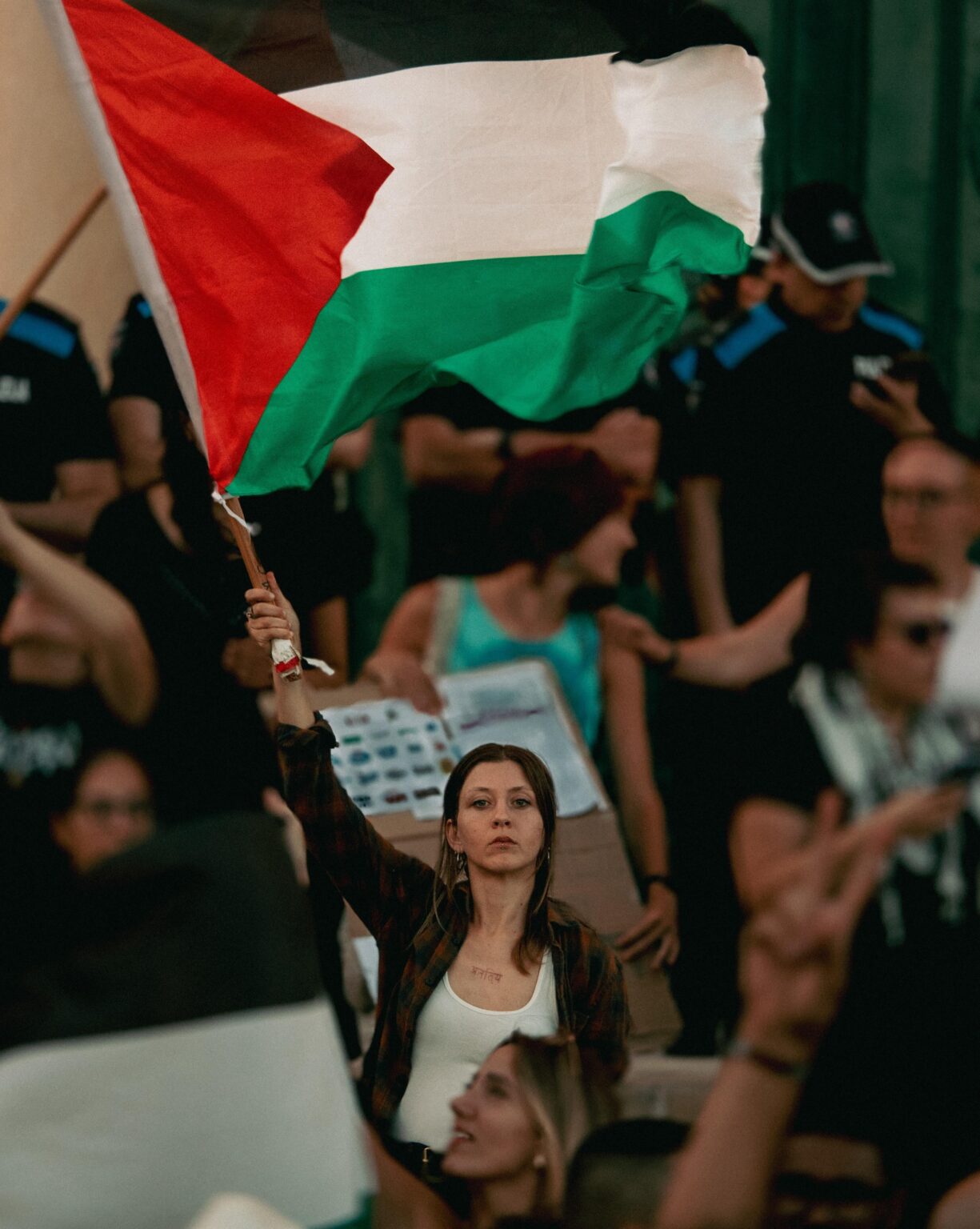 During a protest - Malta [OC]