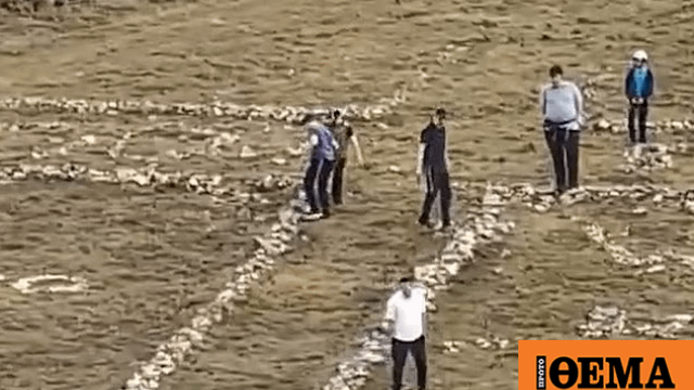 Salos in Wales: Tourists disassembled a historic stone cross to form David's star