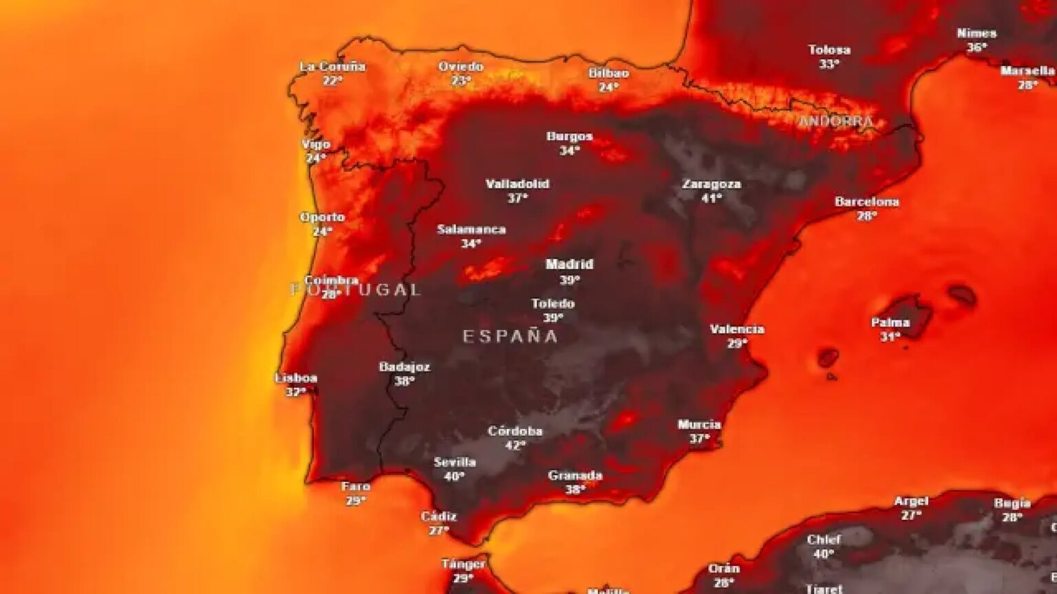 Latest Spain heatwave was ‘most intense on record’ Latest Spain heatwave was 'most intense on record'