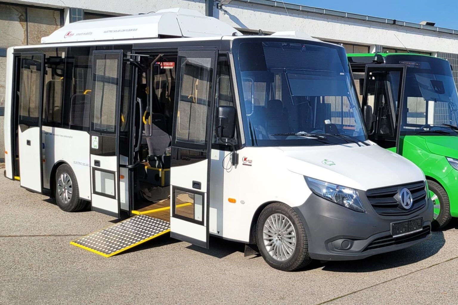 K-Bus delivers lightweight electric buses to Italy K-Bus delivers lightweight electric buses to Italy