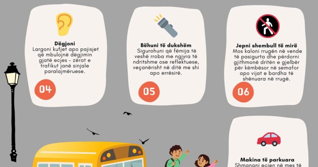 How to keep children safe at school? Kosovo Police provides guidance for parents - Telegraph