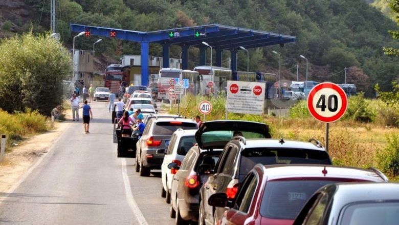 Situation at border points, up to 10-minute wait to enter Kosovo