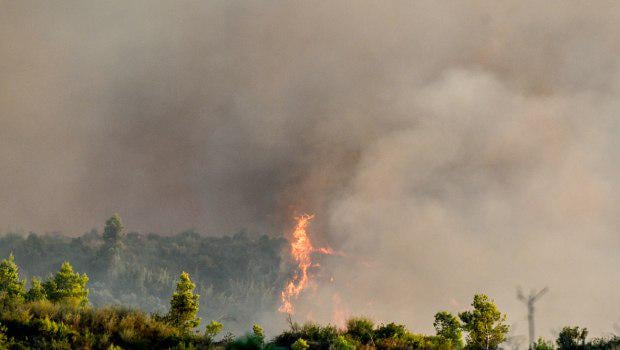 Ancient Olympia: Man arrested because he stole a fire truck to extinguish the fire