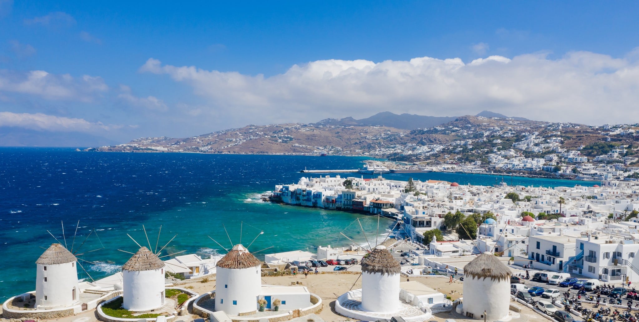 mykonos windmills