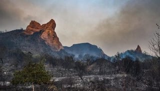 Unesco heritage has been burned.