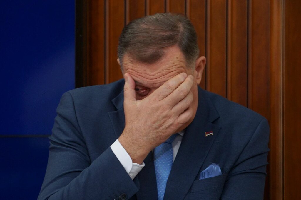 Appeals court confirms sentence for Bosnian Serb President Milorad Dodik for seperatist actions