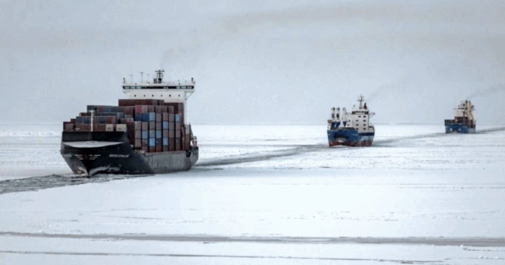 China Launches 18-Day Arctic Express Containership Route To Europe With Stops in UK, Germany, Poland China Launches 18-Day Arctic Express Containership Route To Europe With Stops in UK, Germany, Poland