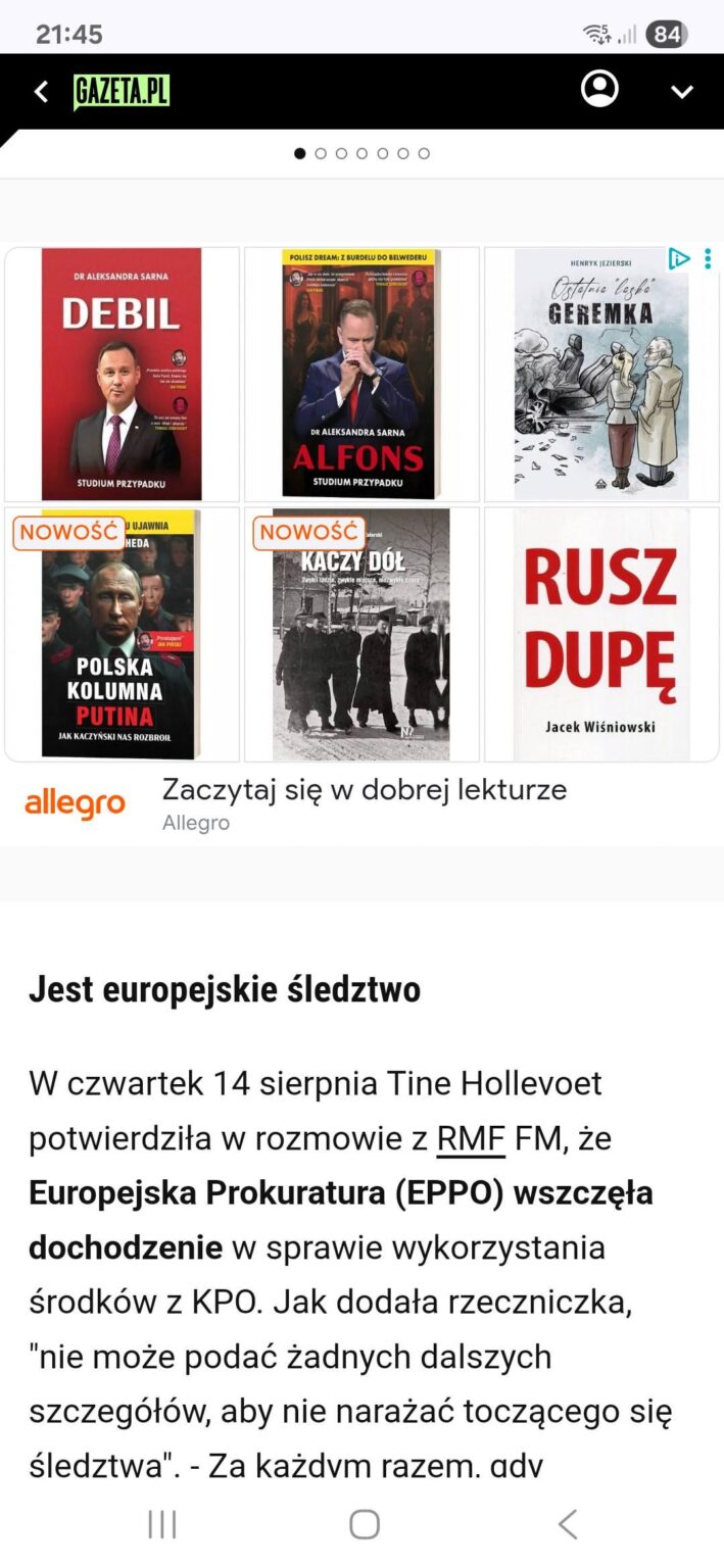 Okay, but I love these personalized ads