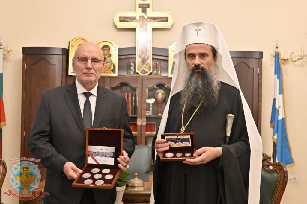 Patriarch of Bulgaria meets with Central Bank Governor Dimitar Radev Patriarch of Bulgaria meets with Central Bank Governor Dimitar Radev