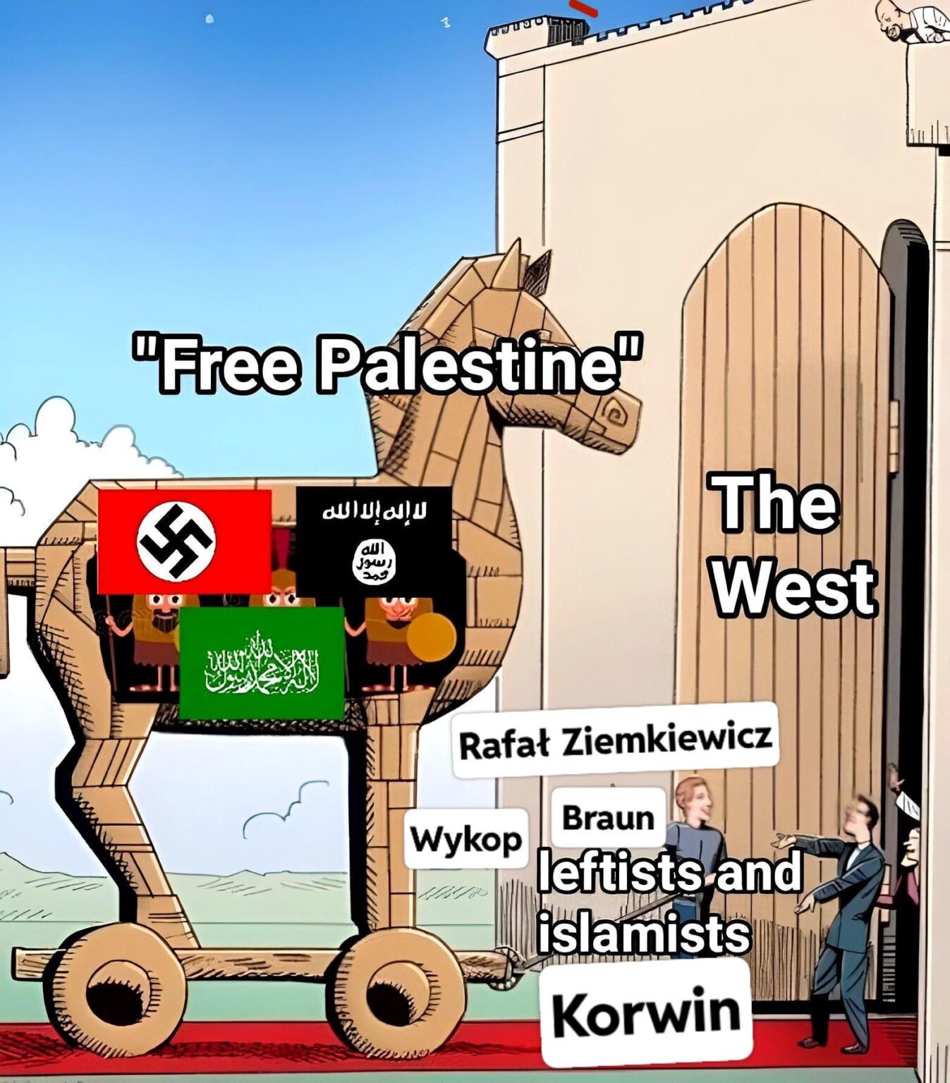 An unlikely alliance emerged in our country