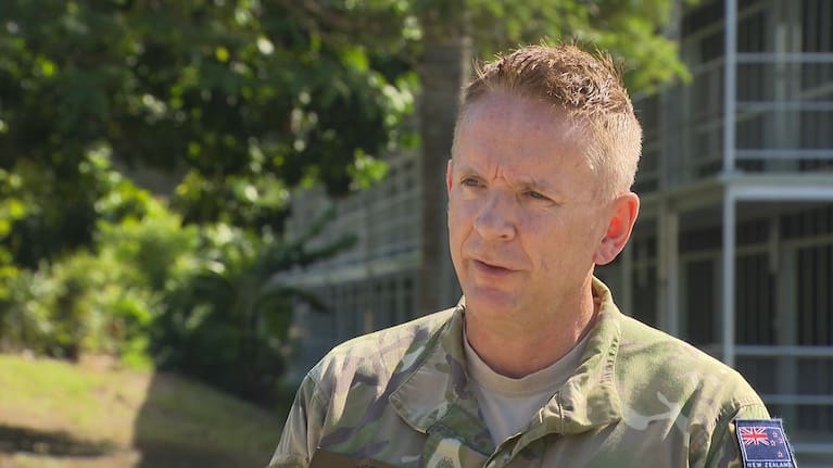 PNGDF Deputy Chief of Staff Duncan George. 