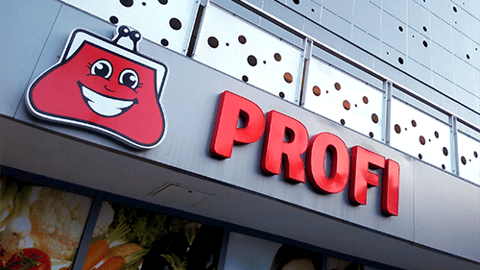 Ahold Delhaize to Divest 87 stores in Romania Profi Sign Romania Teaser