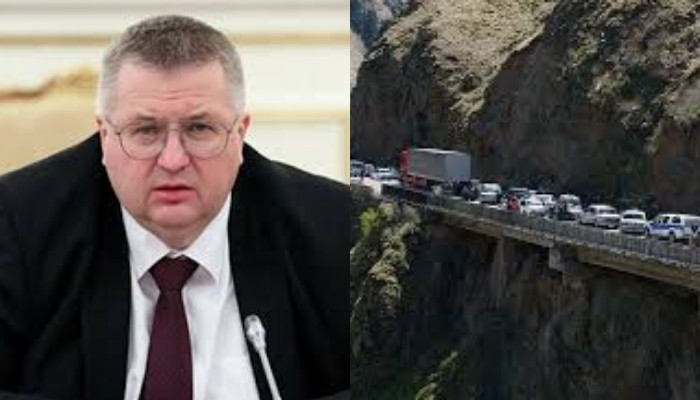 "Russia will take additional measures to prevent grain trucks from entering Armenia through Upper Lars" - Overchuk "Russia will take additional measures to prevent grain trucks from entering Armenia through Upper Lars" - Overchuk