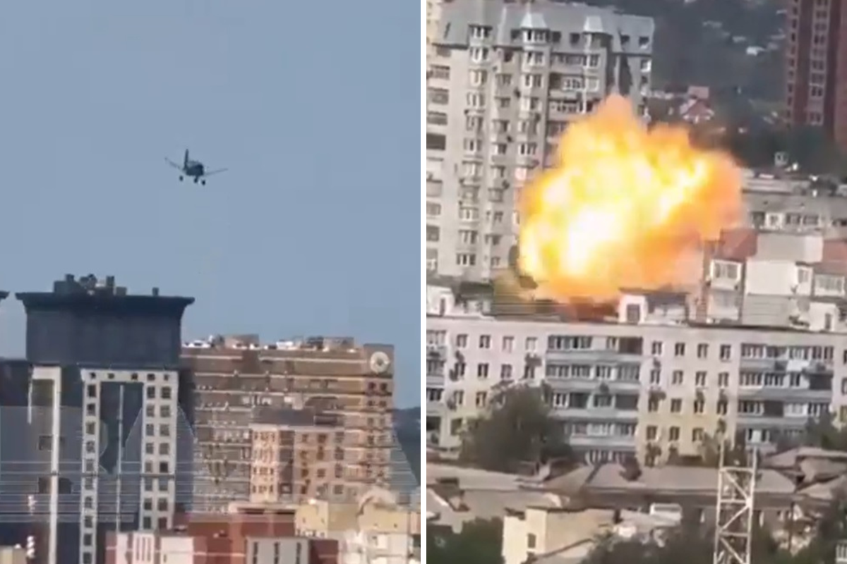 Rostov Russia Ukraine drone strike