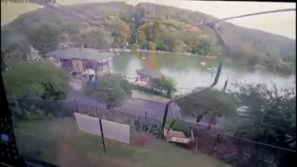 Video shows terrifying chairlift collapse at Russian mountain resort