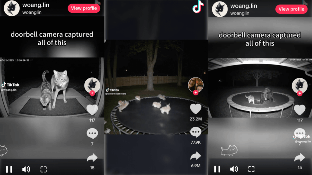 AI-generated animals in fake surveillance videos are fooling the internet