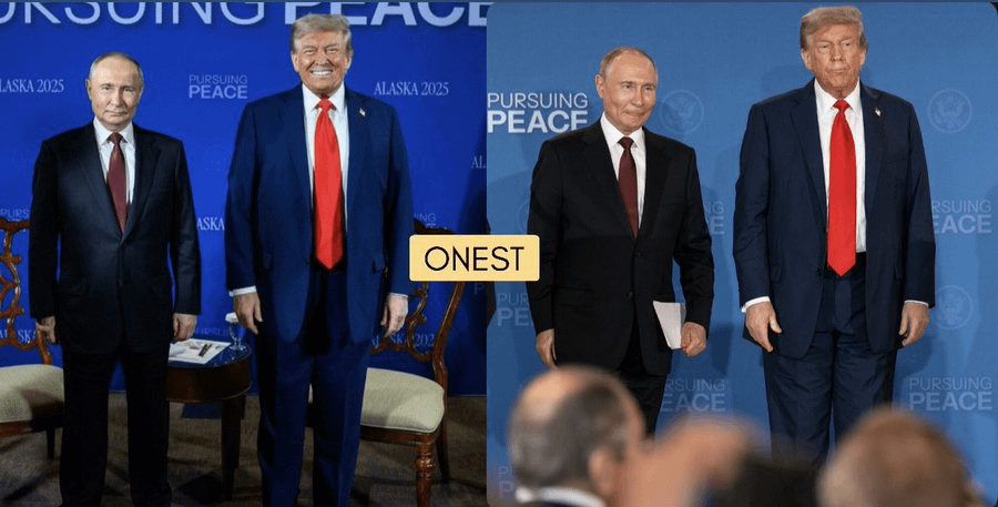 Before and PO - Trump's meeting with Putin