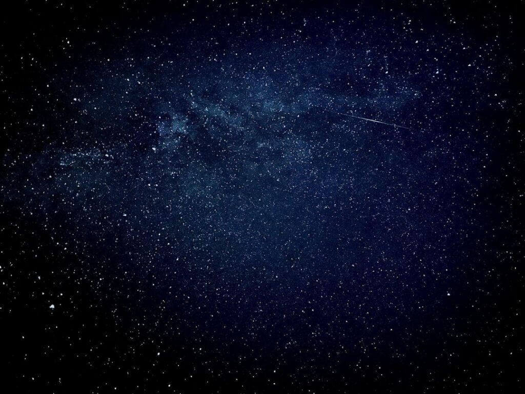 The night sky in Sweden