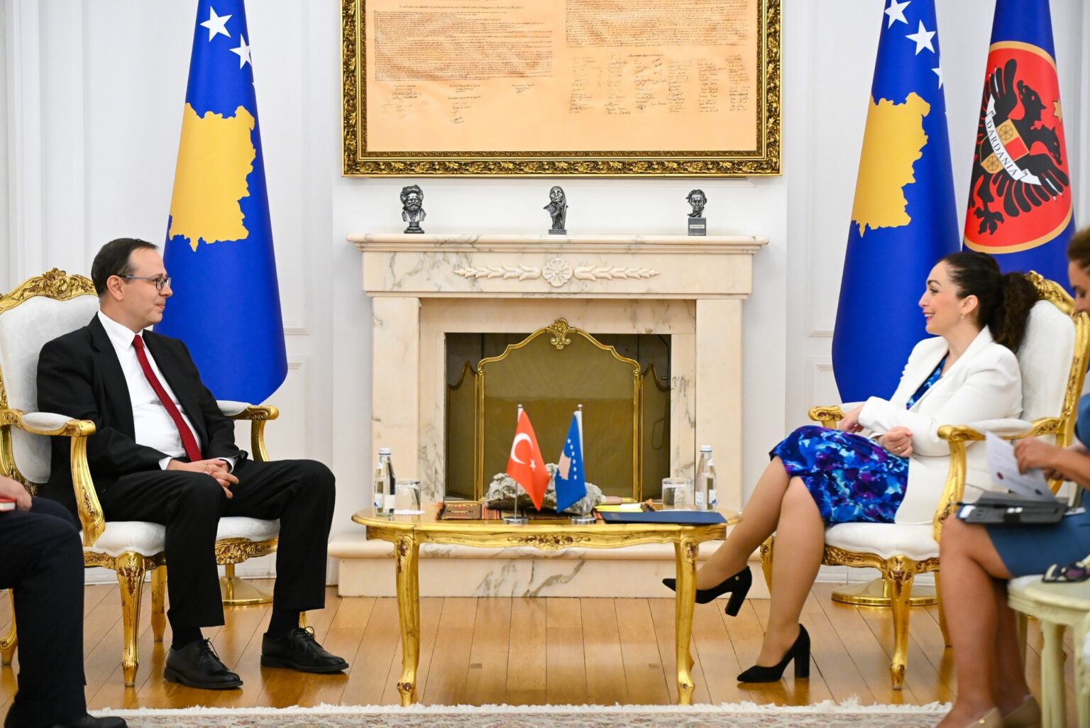 Osmani meets with Turkish ambassador: Turkey remains an important ally of Kosovo
