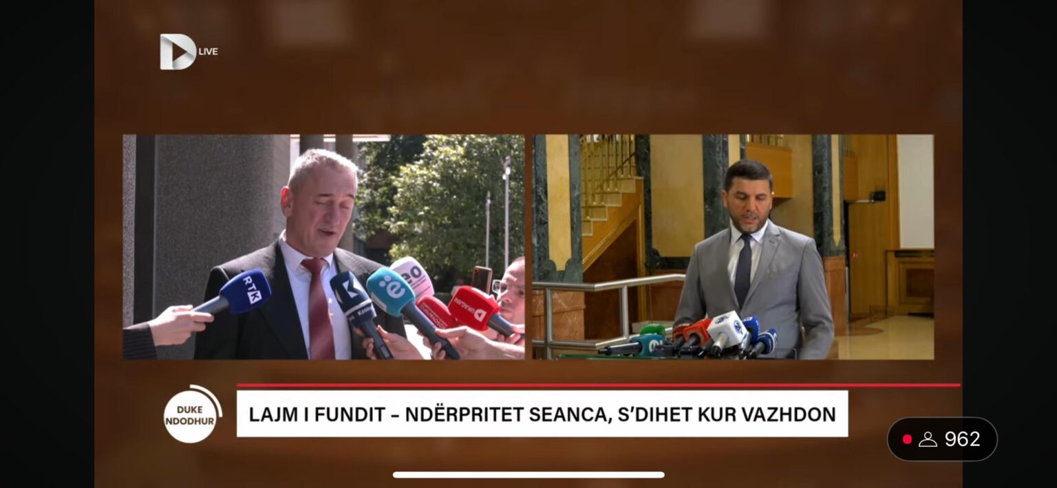 Why does the opposition not accept the only Serbs that Kosovo's independence?