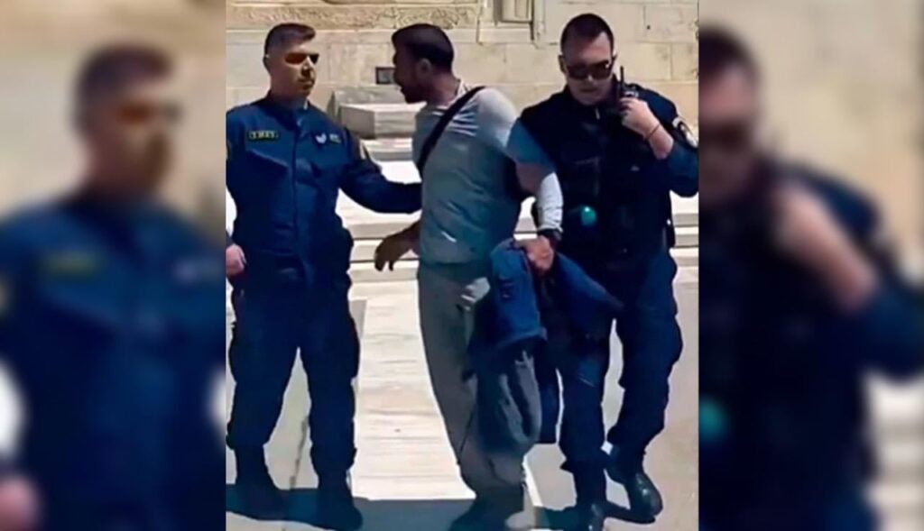 Fakenews the incident with the alien who attacked the Evzones - the 23 -year -old Afghan