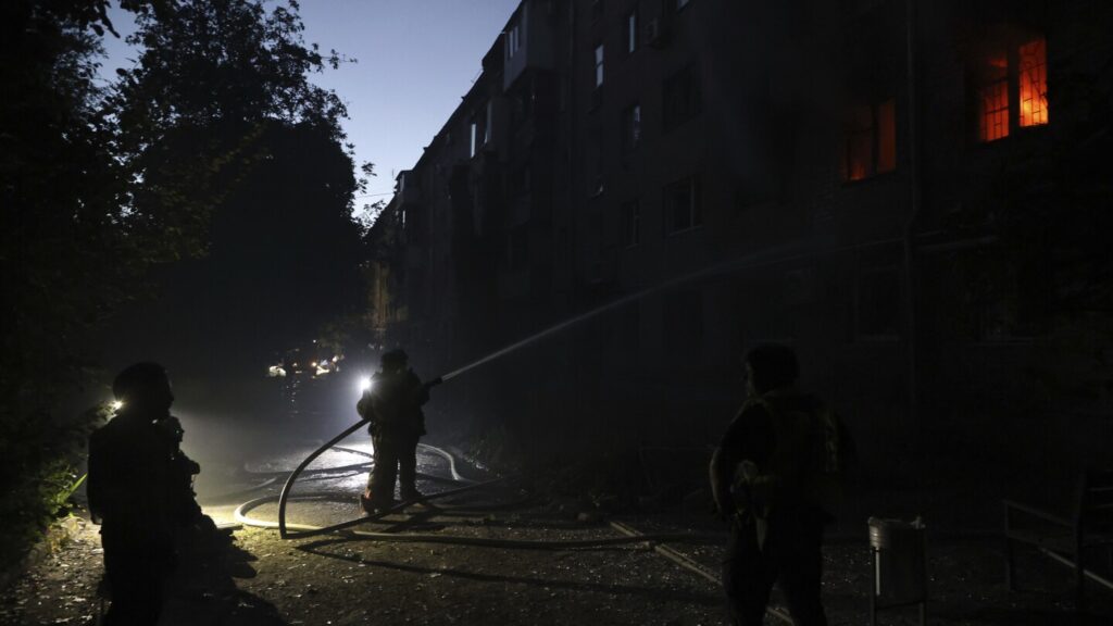 Russian drone and missile attack on southern Ukraine kills 1 and wounds dozens