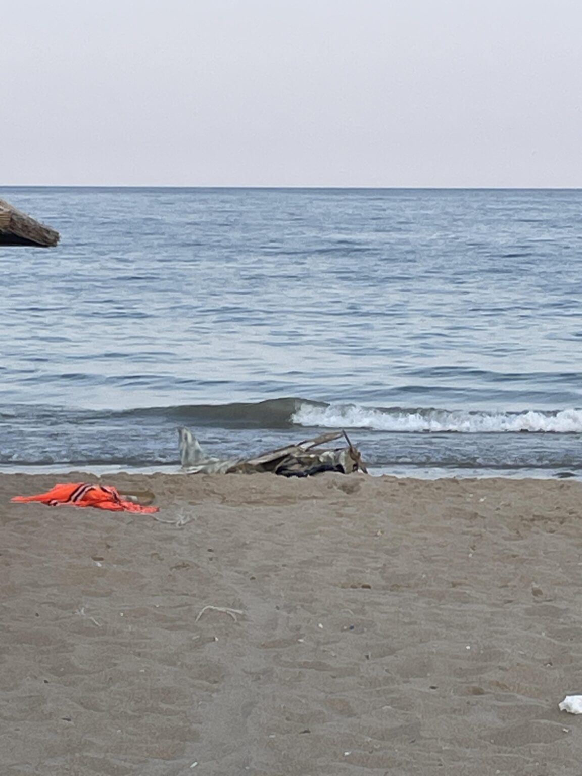 Alleged Russian drone of golden sands