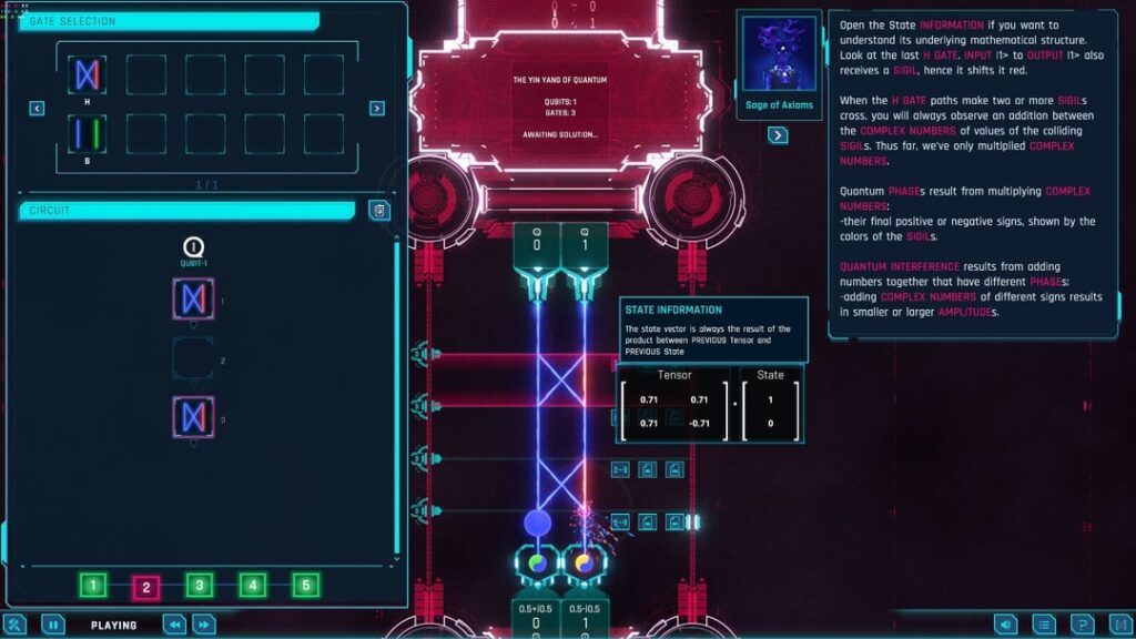 Turning Hilbert space into gameplay - Quantum Odyssey update