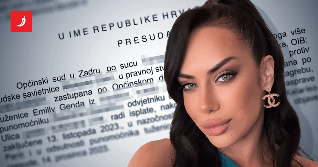 The state sues the daughter of a banner singing Ceca. We learned why - Index.hr