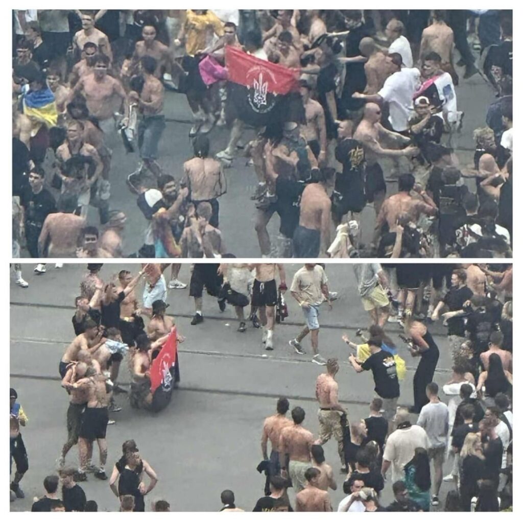 Yesterday at a concert in Warsaw