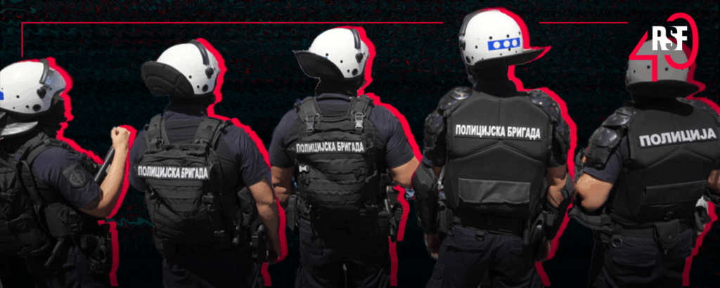Serbia: over 30 journalists attacked in under two months, RSF urges EU to strongly condemn record wave of violence