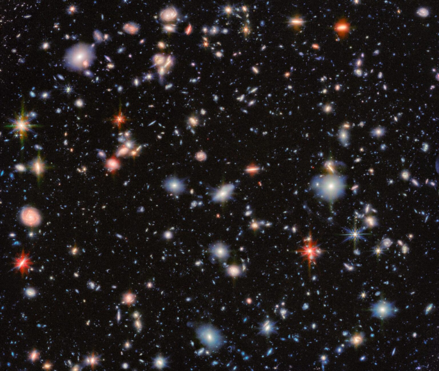 Webb takes a fresh look at a classic deep field