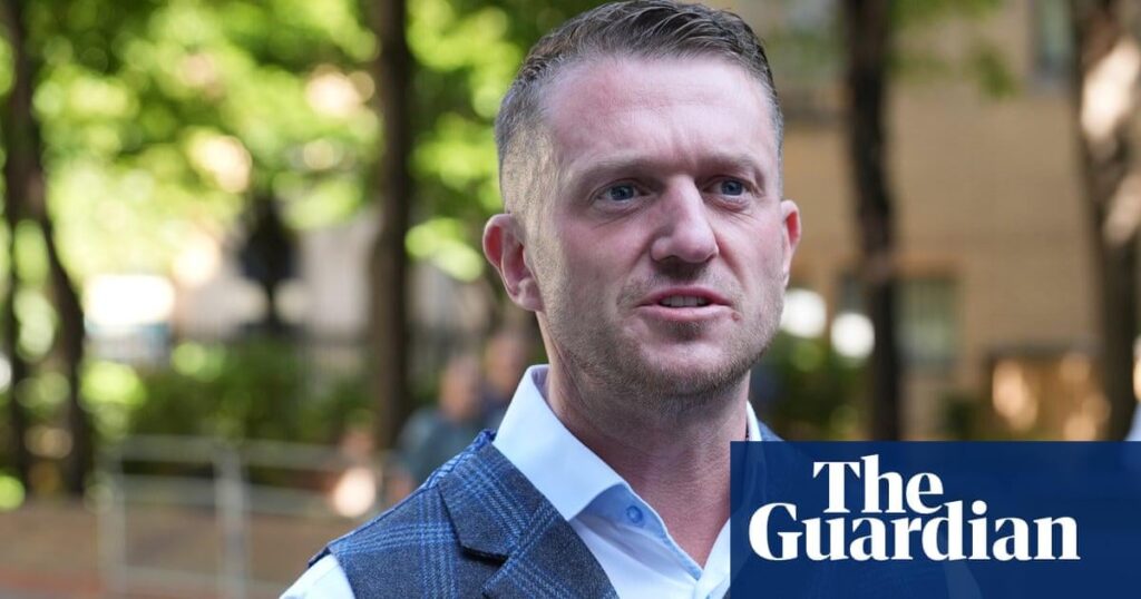 Tommy Robinson will not be charged over alleged St Pancras assault, police say | Tommy Robinson | The Guardian