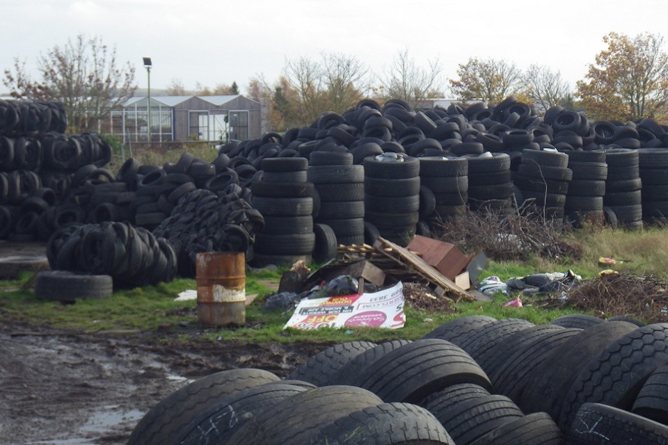 Environment Agency Review of Waste Tyres - in Brief