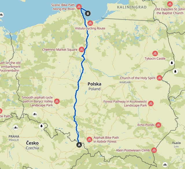 I've come back from my bikepacking trip through Poland, here is my tier list of the towns I visited.