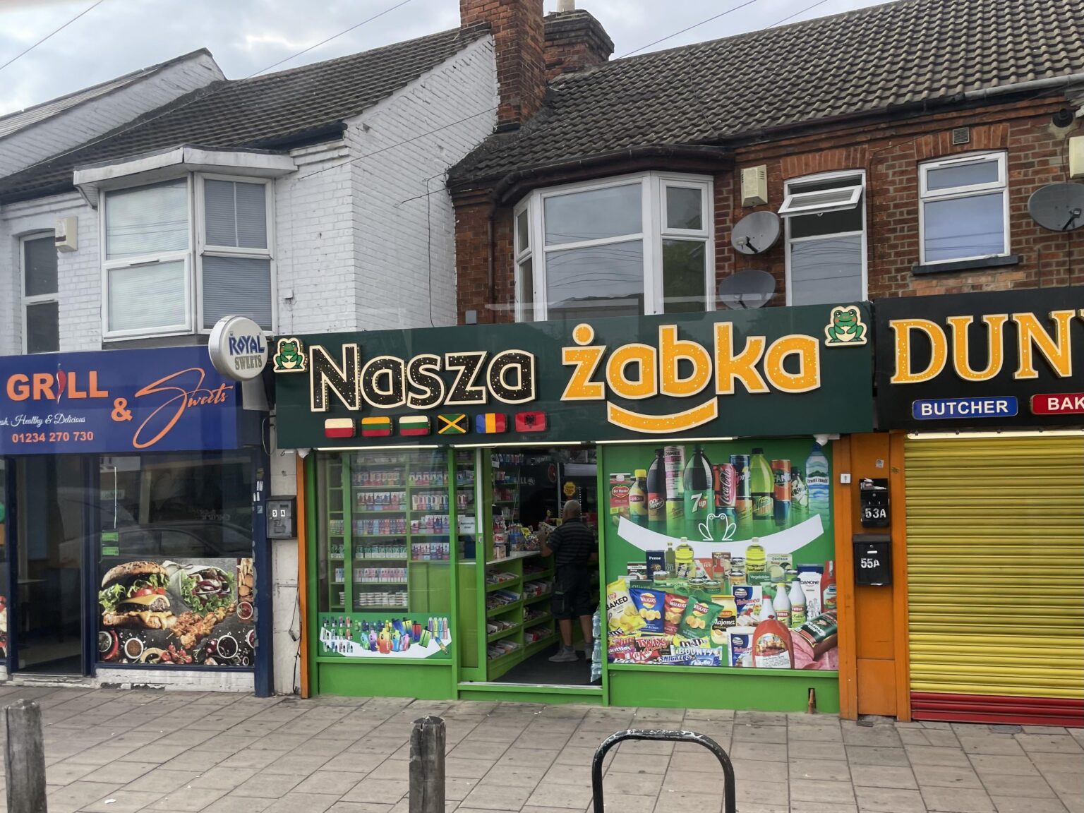 Spotted a Żabka in Bedford, UK