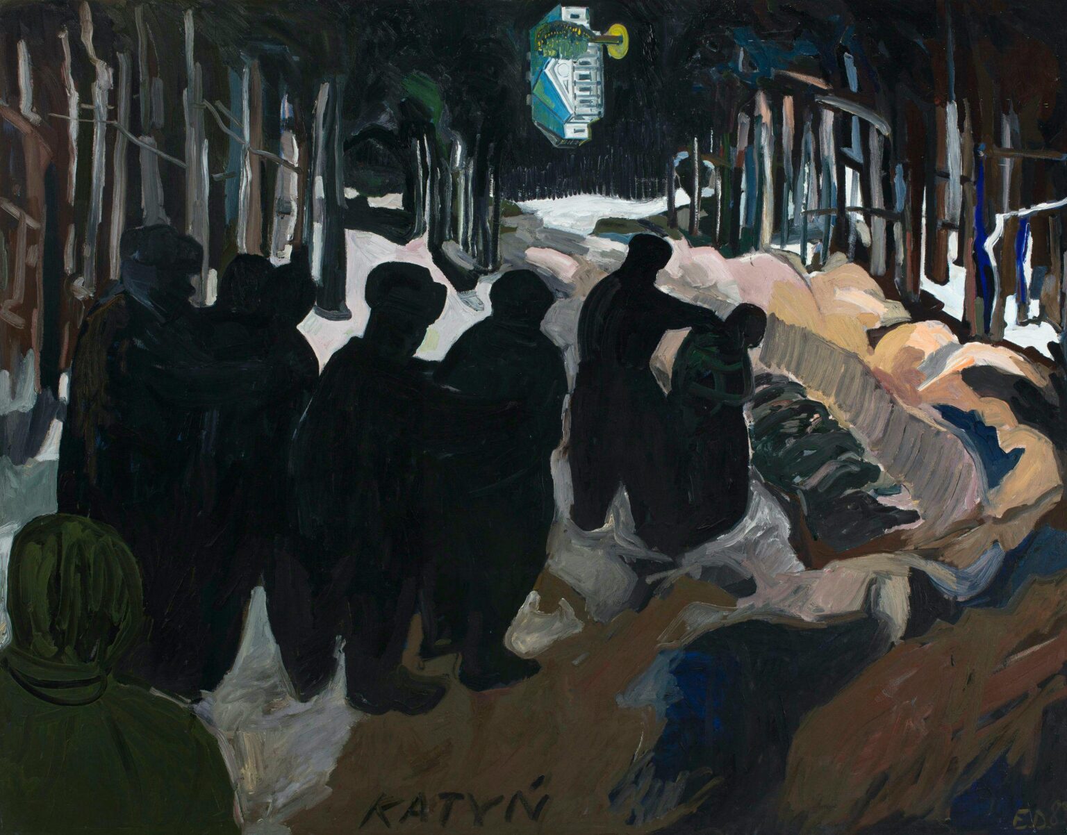 Edward Dwurnik, Katyn, 1989.