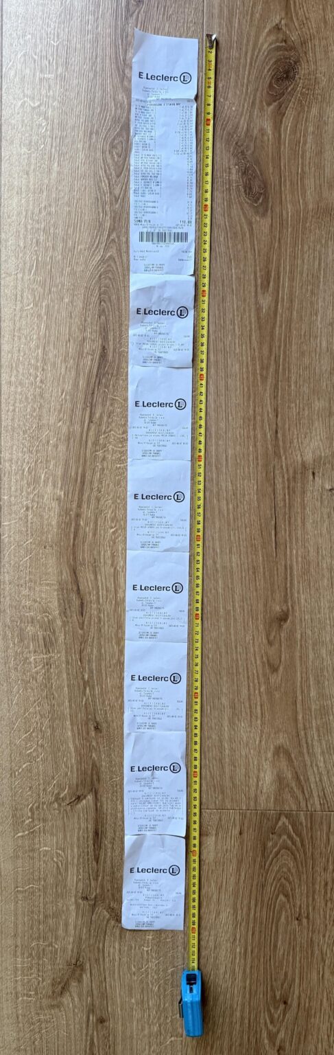 Lidl and Biedronka Hold My Beer - Receipt with E.Leclerc