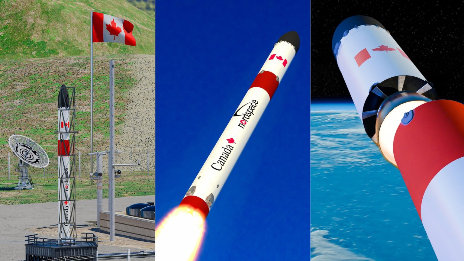 Canadian NordSpace's Maiden Flight