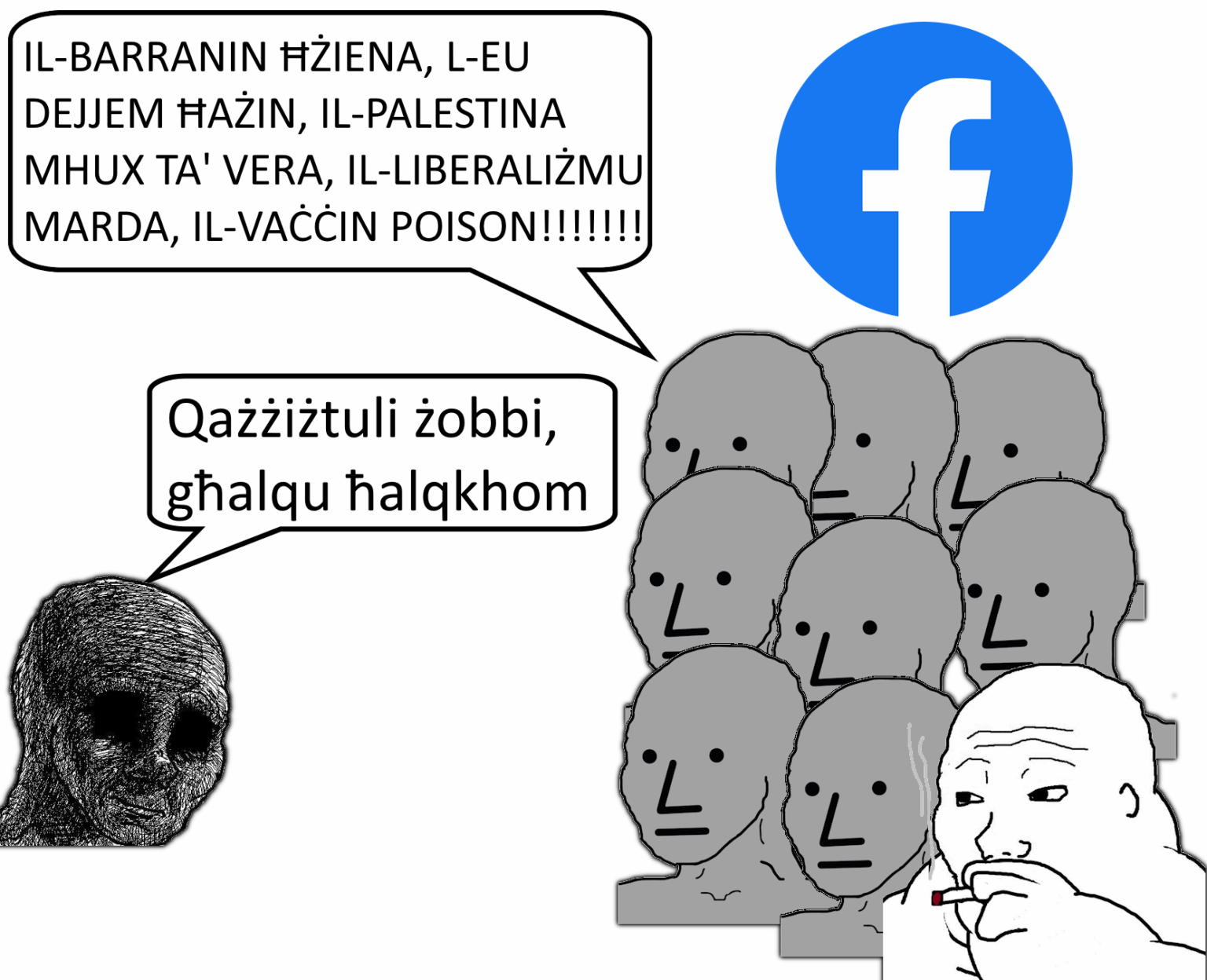 Maltese Facebook is filled with conspiracy theorists. Change my mind