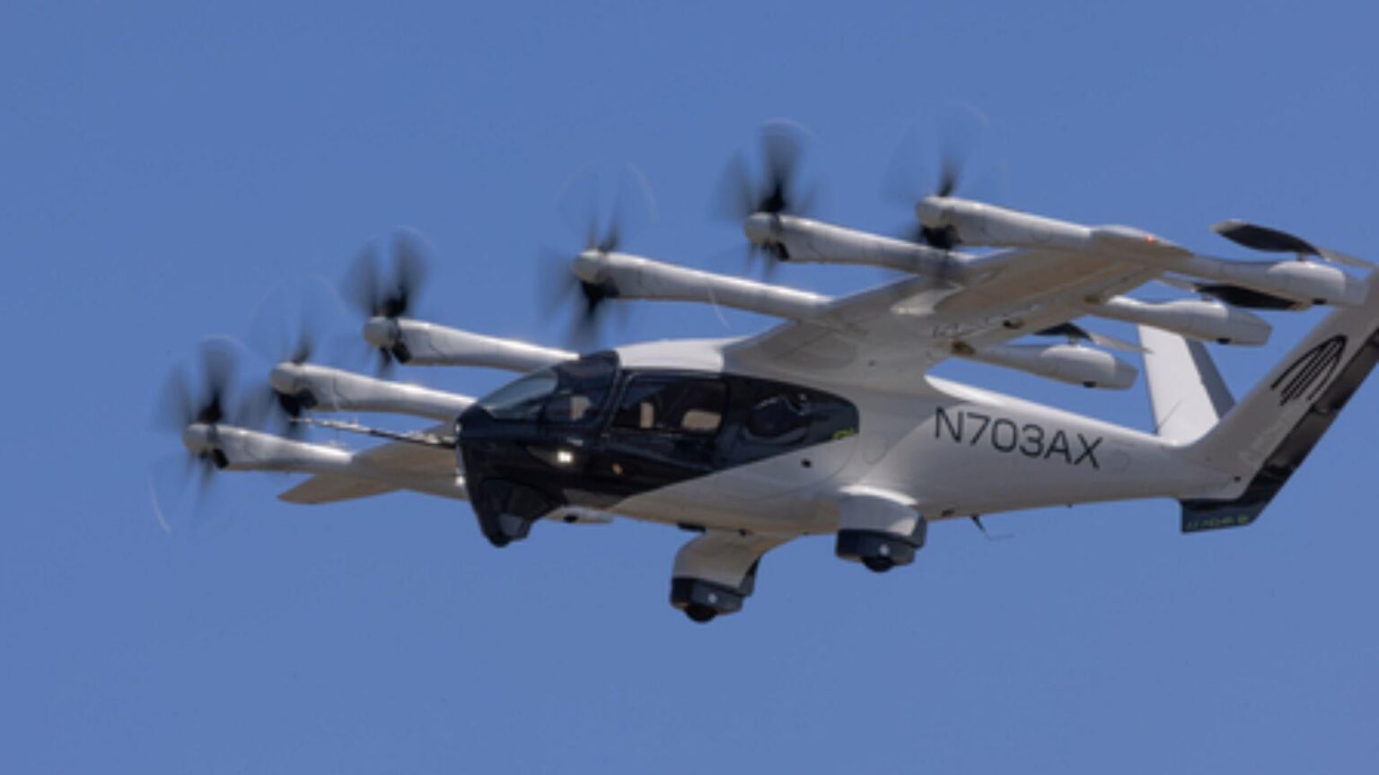 US firm’s electric air taxi flies 55 miles in record 31-minute piloted flight