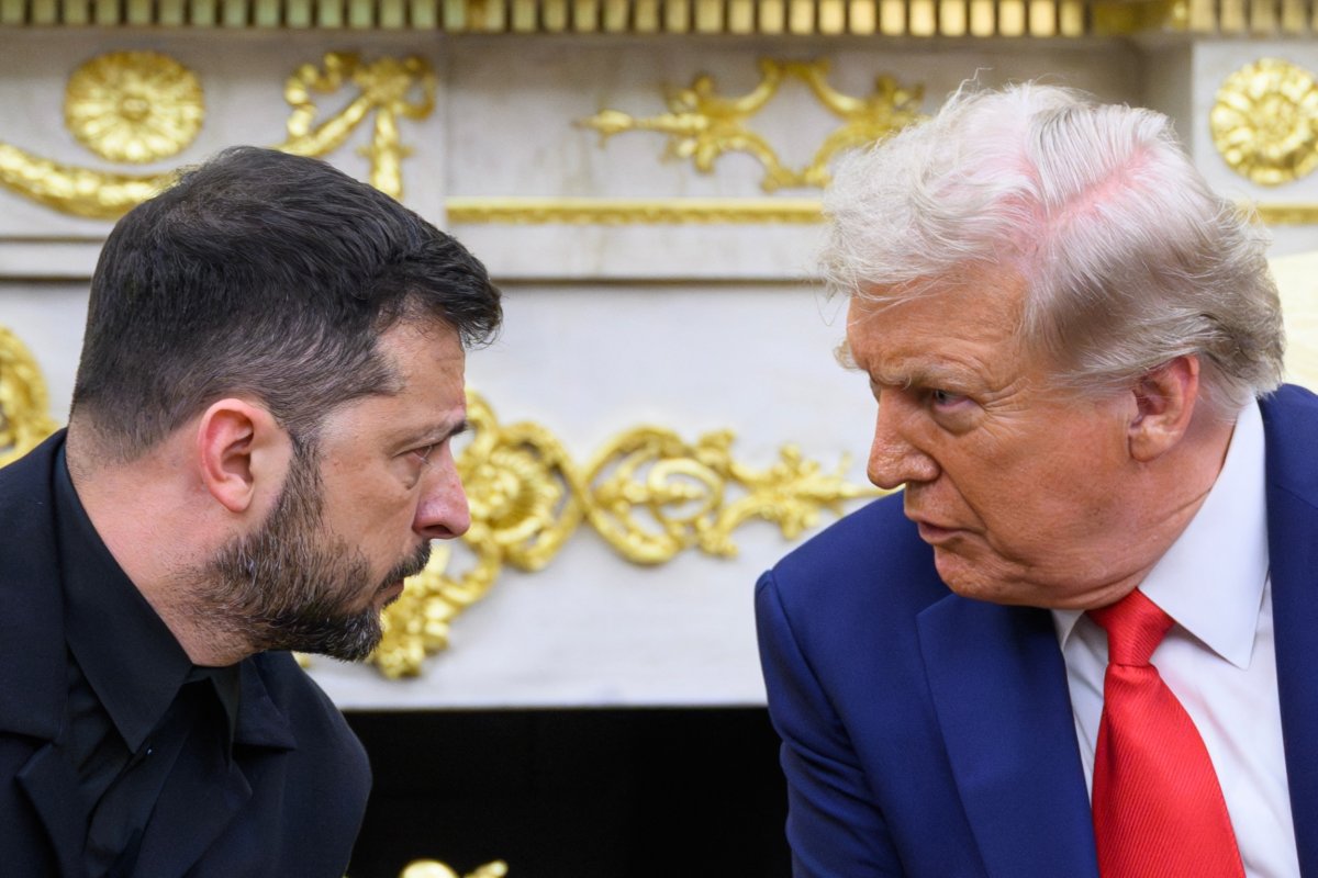 Zelensky and Trump