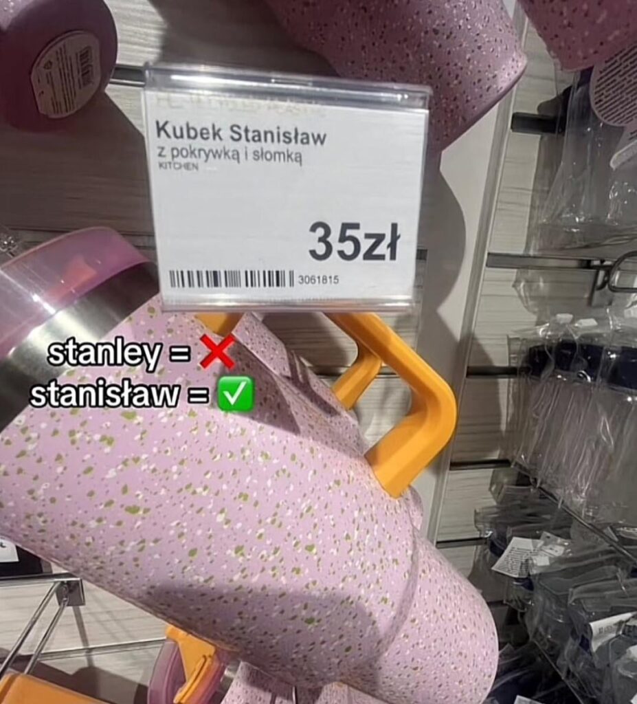 You got your own stanisław cup ?