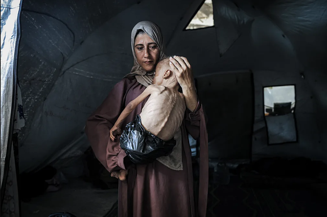 From starving children in Gaza to the Albanian hero in Greece, the BBC publishes