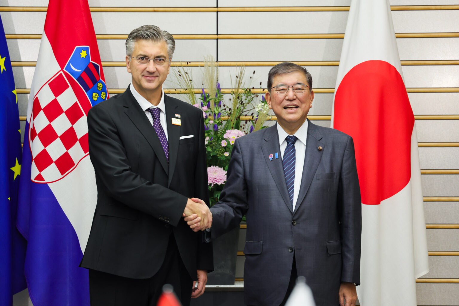 Japan-Croatia Summit Meeting (1)