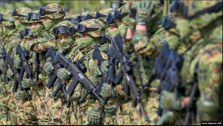 Serbian Army Chief Rejects Criticism of Military Parade in Belgrade