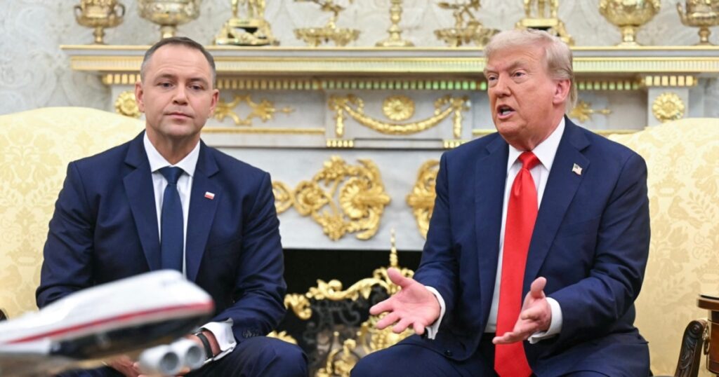 Trump Tells Nawrocki US Ready To Bolster Forces In Poland, With Eye On Russia Trump Tells Nawrocki US Ready To Bolster Forces In Poland, With Eye On Russia