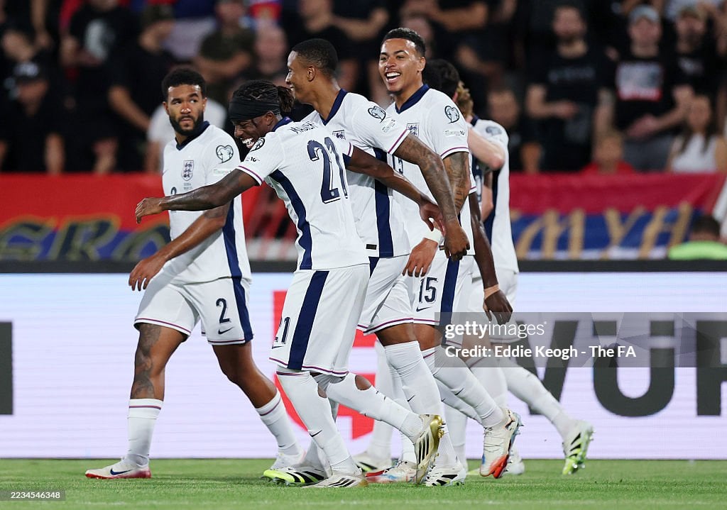 Serbia 0-3 England: England Player Ratings VAVEL logo