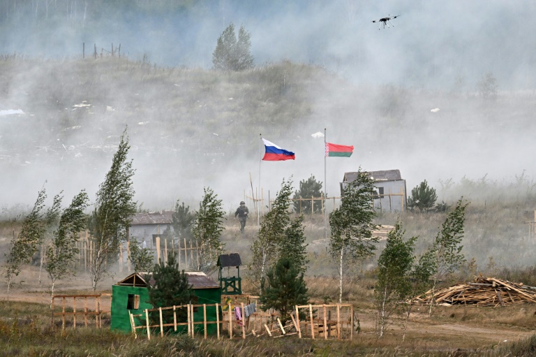Belarus hosts drills with Russia spooking Baltics, Poland AFP