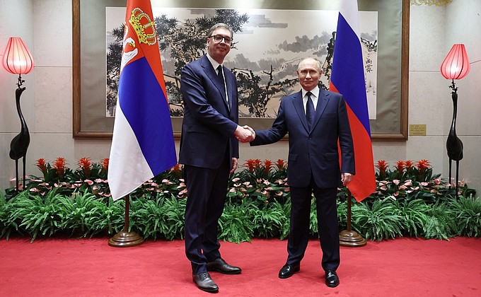 Meeting with President of Serbia Aleksandar Vucic • President of Russia Meeting with President of Serbia Aleksandar Vucic • President of Russia